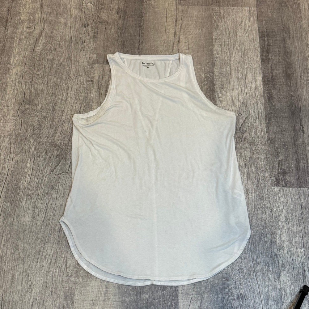 Athleta‎ Breezy Medium White Tank